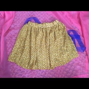 Closely cute yellow skirt by mossimo